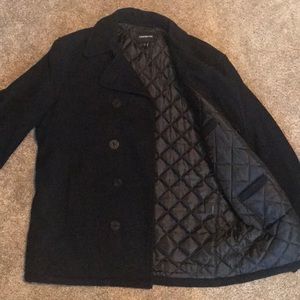 Men’s winter coat with quilted lining